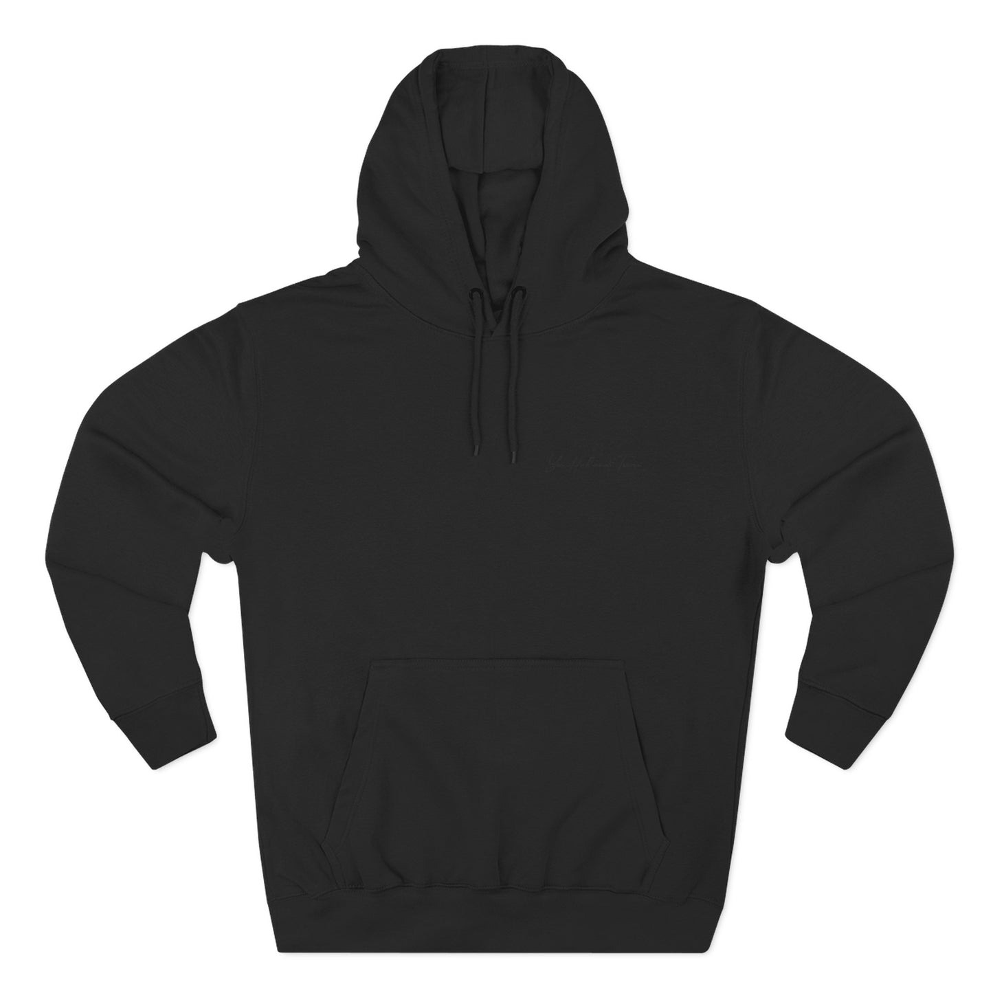 You Had Me at Tricare Black Cursive Letter Comfortable Three-Panel Fleece Hoodie - Perfect for Relaxing Days