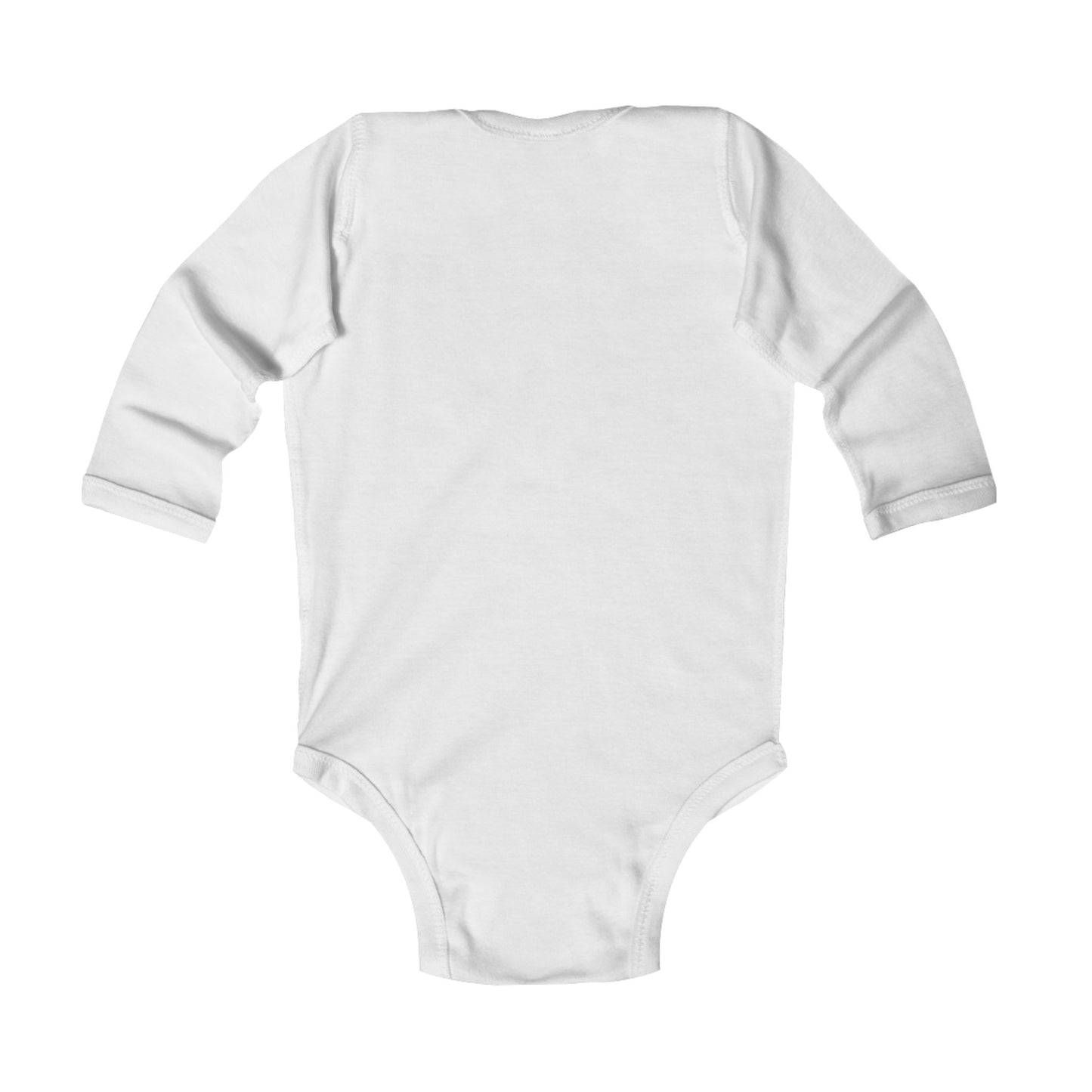 Never Retreat Cute Brave Warrior turtle Infant Long Sleeve Bodysuit