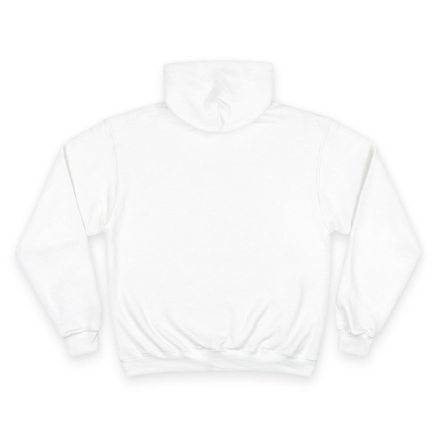 Champion Hoodie - Bold Airborne Silver Winged Design for Adventurers