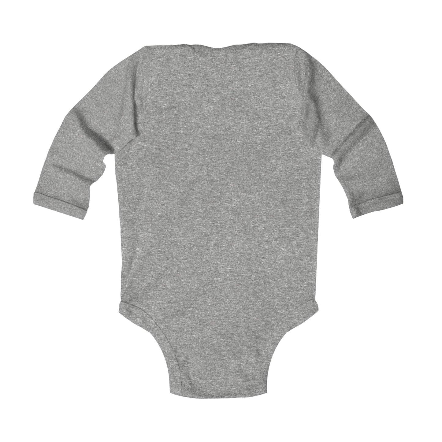 Never Retreat Cute Brave Warrior turtle Infant Long Sleeve Bodysuit