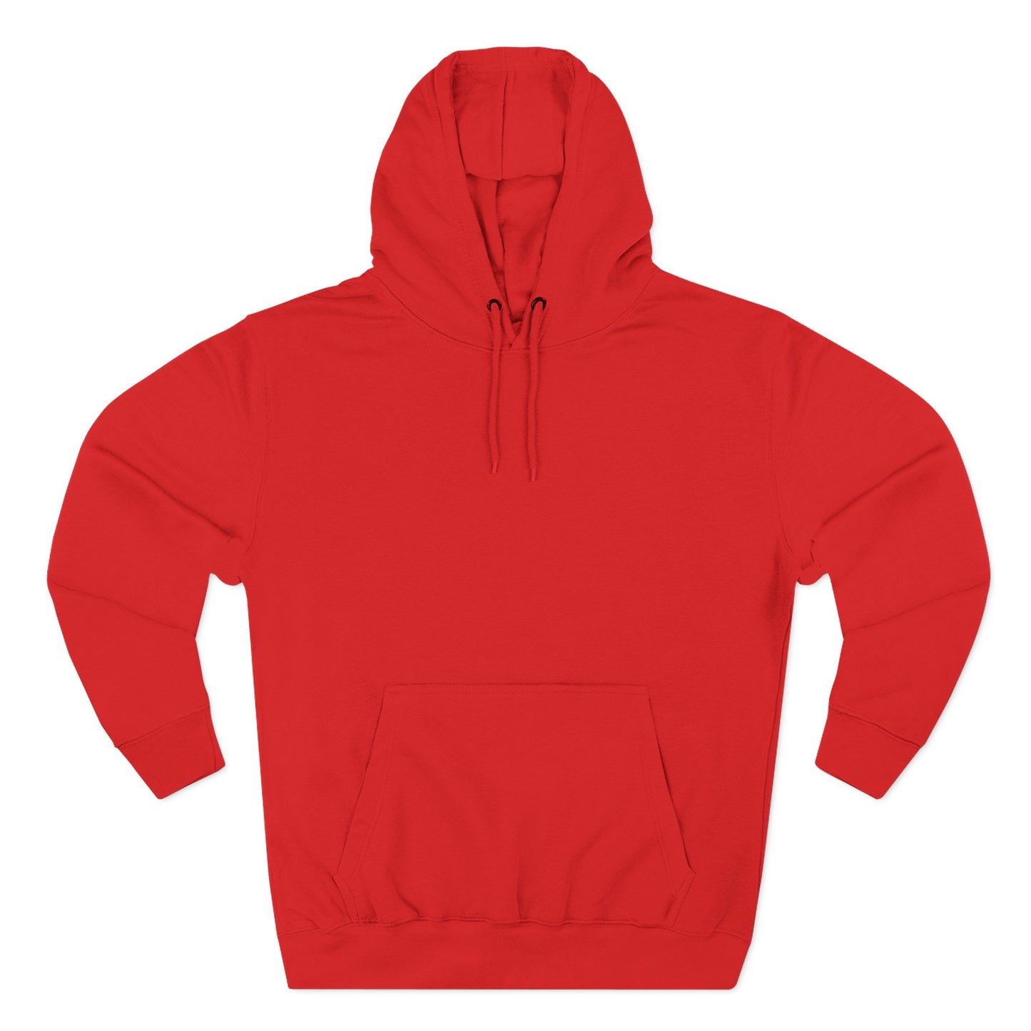 Airborne Silver Winged On Back, Cozy Three-Panel Fleece Hoodie for Everyday Comfort