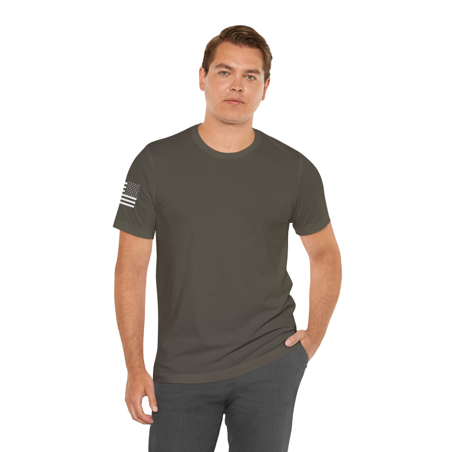 Airborne Military Unisex Tee - Army Navy Marines Airforce, Lightweight Airlume Cotton Shirt, Casual & Semi-Formal Wear, Military Holidays,